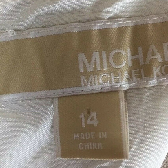 MICHAEL KORS Women’s Medium Yellow Knitted Dress - Picture 7 of 8